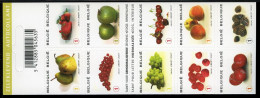 België B78 - Fruit - Peer - Aardbei - Rode Bes - Appel - Raisins - Cérises - Fruits - Zelfklevend - Autocollants - 2007 - 1997-… Permanente Geldigheid [B]