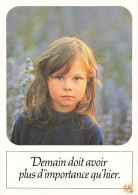 ENFANTS - Demain Doit Avoir Plus D'importance Qu'hier - Colorisé - Carte Postale - Ritratti