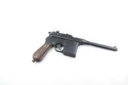 Vintage TOY GUN : Pistolas & Revólveres RBA MAUSER C96 - L=13cm - 19??s - Keywords : Cap - Revolver - Pistol - Armes Neutralisées
