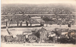 FRANCE - Lyon - Vue Panoramique Prise De Fourvière - Vue De La Ville - Pont - Carte Postale Ancienne - Andere & Zonder Classificatie