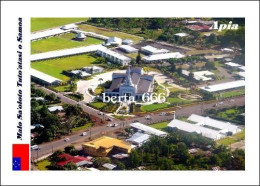 Samoa Apia Temple Aerial View New Postcard - Samoa