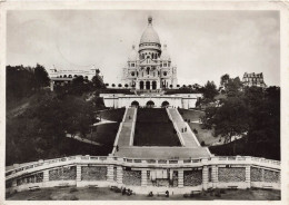 FRANCE - Paris - La Basilique Du Sacré-Coeur Et Les Jardins - Carte Postale Ancienne - Sacré Coeur