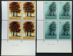 België 1526/27 - Natuurbescherming - Bomen - Hoekdatum - Dated Corners