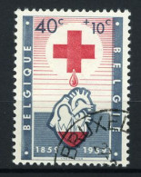 België 1096 - Rode Kruis - Gestempeld - Oblitéré - Used - Gebraucht