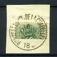 België TX 1 - Halve Zegel Op Fragment - Horizontaal Gesneden - Stempel: Bruxelles (Pl. De La Chapelle) - Sellos