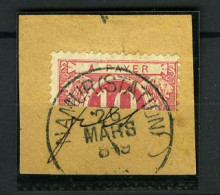 België TX 5a - Halve Zegel Op Fragment - Horizontaal Gesneden - Demi-timbre - Stempel: Namur (Station) - Timbres