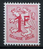 België R6 - 1F Helrood - Coil Stamps