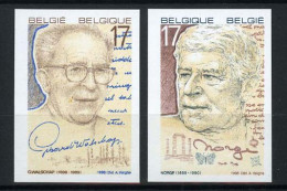 België 2736/37 ON - Literatuur - Gerard Walschap - Norge - 1981-2000