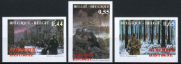 België 3329/31 ON - Remember Bastogne - 60 Ans Bataille Des Ardennes  - 2001-…