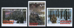 België 3329/31 ON - Remember Bastogne - 60 Ans Bataille Des Ardennes  - 2001-…