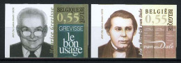 België 3353/54 ON - Onze Taal - Maurice Grevisse - Johan Hendrik Van Dale  - 2001-…