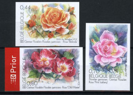 België 3383/85 ON - Gentse Floraliën XI - Rozen - Floralies Gantoises XI - Roses - 2001-…