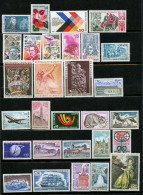 France, Yvert Année Complète 1973**, Luxe, 1737/1782 , 46 Timbres , MNH - 1970-1979