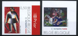 België 3430/31 ON - Europalia Rusland - Schilderijen - 2001-…