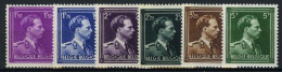 België 641/46 ** - Koning Leopold III - Open Kraag - Col Ouvert - Volledige Reeks 6w. - Unused Stamps