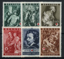 België 647/52 ** - Rode Kruis - Croix Rouge - Unused Stamps