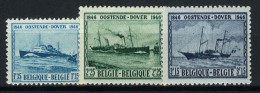 België 725a/27 ** - Schepen - Bateaux - Oostende-Dover - "Grote Golf" - Unused Stamps