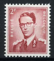 België 925 ** - Koning Boudewijn - 2F Rood - 1953-1972 Bril