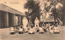 CONGO BELGE - Les Dentellières - Animé - Carte Postale Ancienne - Belgisch-Congo