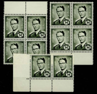 België M1 - Koning Boudewijn - 10 X  - Timbres [M]