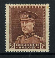 België 321 * - Grote Bruine Vlek Op Kepi - MLH - 1931-1960