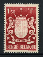 België 722 ** - Witte Leeuw - Wit Wapenschild - MNH - 1931-1960