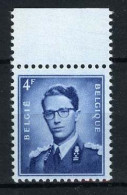 België 926c ** - Koning Boudewijn - Violetblauw Op Blauwachtig Papier - Wit - MNH - 1953-1972 Glasses