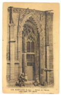 CPSM PF 76 - 3103. HARFLEUR - Portal De L'église (côté Nord, XVe Siècle) - Harfleur