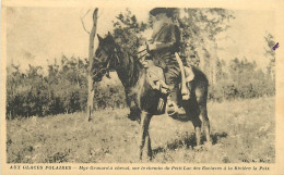 CANADA , Aux Glaces Polaires  , Mgr Grouard à Cheval , Petit Lac Des Esclaves à La Riviere La Paix , * 493 90 - Autres & Non Classés