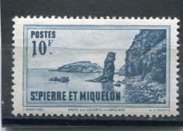 SAINT-PIERRE ET MIQUELON N° 294 * (Y&T) (Neuf Charnière) - Ongebruikt