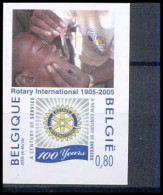 België 3352 ON - 100 Jaar Rotary - Actie "polio Plus" - Ongetand - Non Dentelé - Imperforated - 2001-…