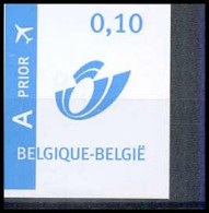 België 3378 ON - Posthoorn Met Blauw Prior Logo - 2001-…