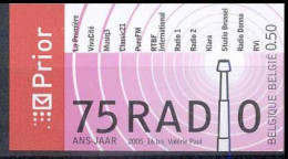 België 3415 ON - 75 Jaar Radio  - 2001-…