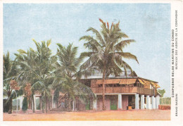 CONGO BELGE - Grand Bassam - Bureaux Des Agents De La Compagnie - Dessin - Carte Postale - Belgian Congo