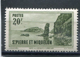 SAINT-PIERRE ET MIQUELON N° 295 * (Y&T) (Neuf Charnière) - Unused Stamps