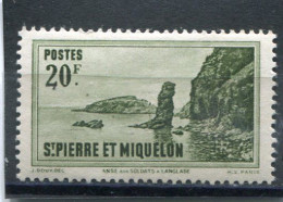 SAINT-PIERRE ET MIQUELON N° 295 * (Y&T) (Neuf Charnière) - Ungebraucht