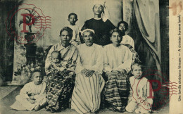 BIRMANIA. Une Famille Chrétienne Birmane - Myanmar (Burma)