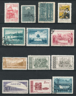 Chine - Lot De 13 Timbres 1952-1958 - Verzamelingen & Reeksen