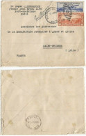 Haiti Commerce AirmailCV PaP 7jun1934 To France With 2 Airpost Stamps - Haiti