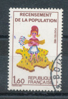 2202a  Recensement De La Population Sans Le Chiffre 7 Sur La Corse - Used Stamps