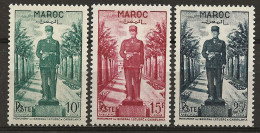 MAROC Colo:, **, N° YT 299 Et 301, Série, TB - Unused Stamps