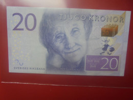 SUEDE 20 KRONOR 2015 Circuler (B.33) - Sweden