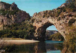 07 - Ardèche - Gorges De L'Ardèche - Le Pont D'Arc - CPM - Voir Scans Recto-Verso - Vallon Pont D'Arc