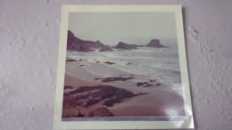 Photo Ancienne Snapshot  1963 PORTUGAL  PLAGE VILA NOVA DE MILFONTES - Places