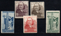 1924 - San Marino 98/102 Giuseppe Garibaldi ++++++ - Ungebraucht