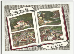 83 . VIDAUBAN . MULTVUE SOUVENIR DE ..... LIVRE OUVERT - Vidauban