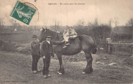 CALLAC - En Route Pour Les Champs   ( Beau Plan Animé) - Callac