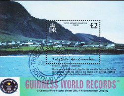 2003. TRISTAN Da CUNHA. EGUINNESS WORLD RECORDS, Block. (Michel Block 44) - JF544417 - Tristan Da Cunha