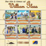 2003. TRISTAN Da CUNHA. William Glass Complete Set In Sheet.  (Michel 802-807) - JF544419 - Tristan Da Cunha