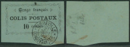 Colonies Françaises - Congo Français : Colis Postaux Yv N°1 Oblitéré Libreville / Congo Français (1892) - Usati